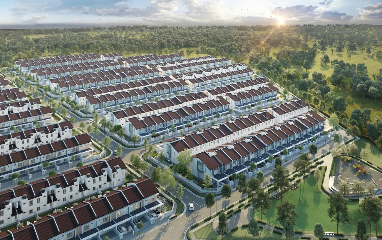 irama sendayan 2 aerial_view