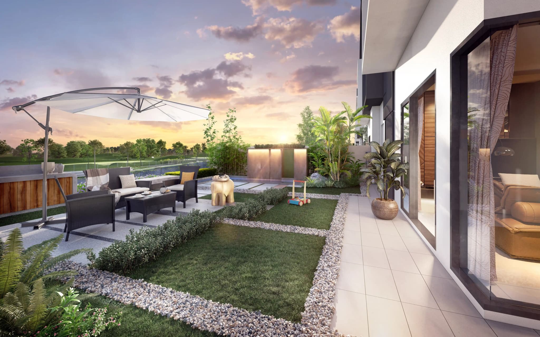backyard garden