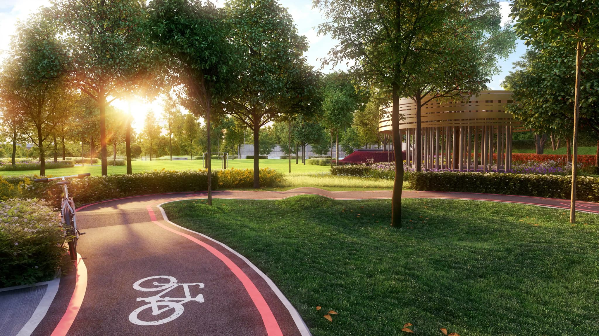 bicycle track park
