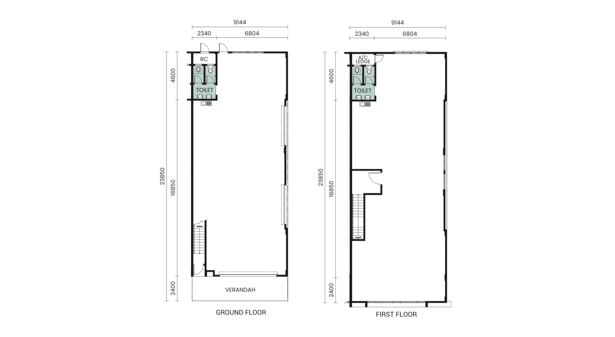 metropark type b 2 storey