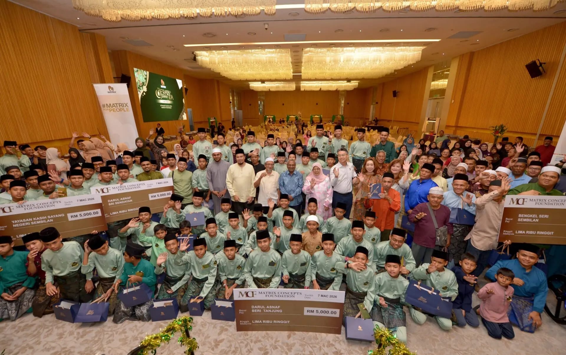 Matrix Concepts Foundation Spreads Ramadan Hope and Dignity Through Beraya Di Mana Jua CSR Initiative